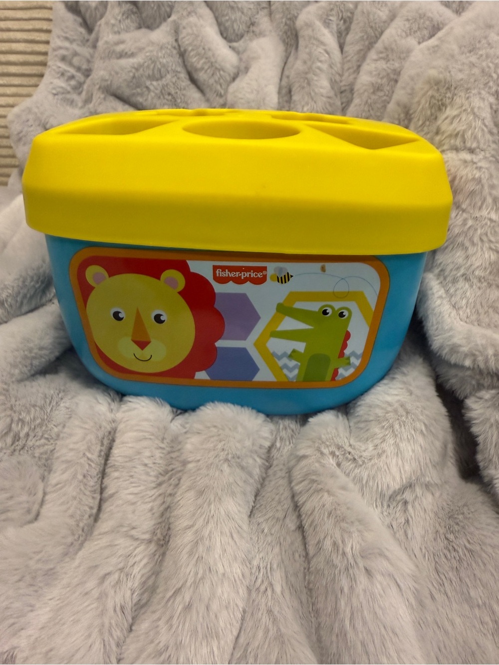 Fisher-Price Baby’s First Blocks Shape-Sorting Toy, for Infants 6+ Months - Picture 2 of 7